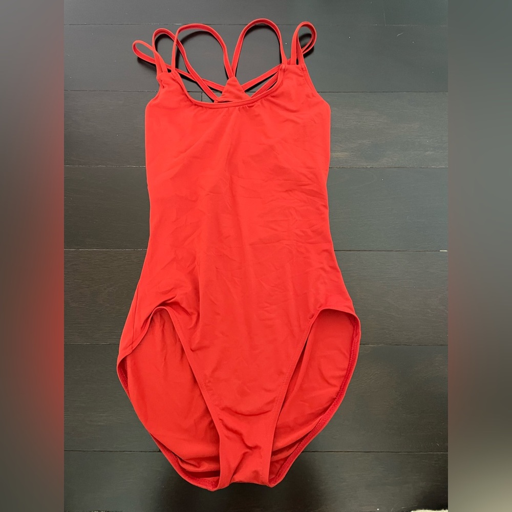 ❤️Capezio Red Leotard❤️